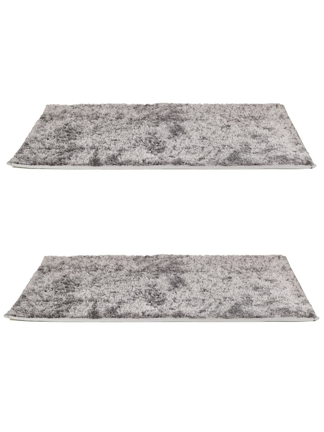 Black gold Pack 2 Grey Melange Premium Bano Non Slip Bath Mat