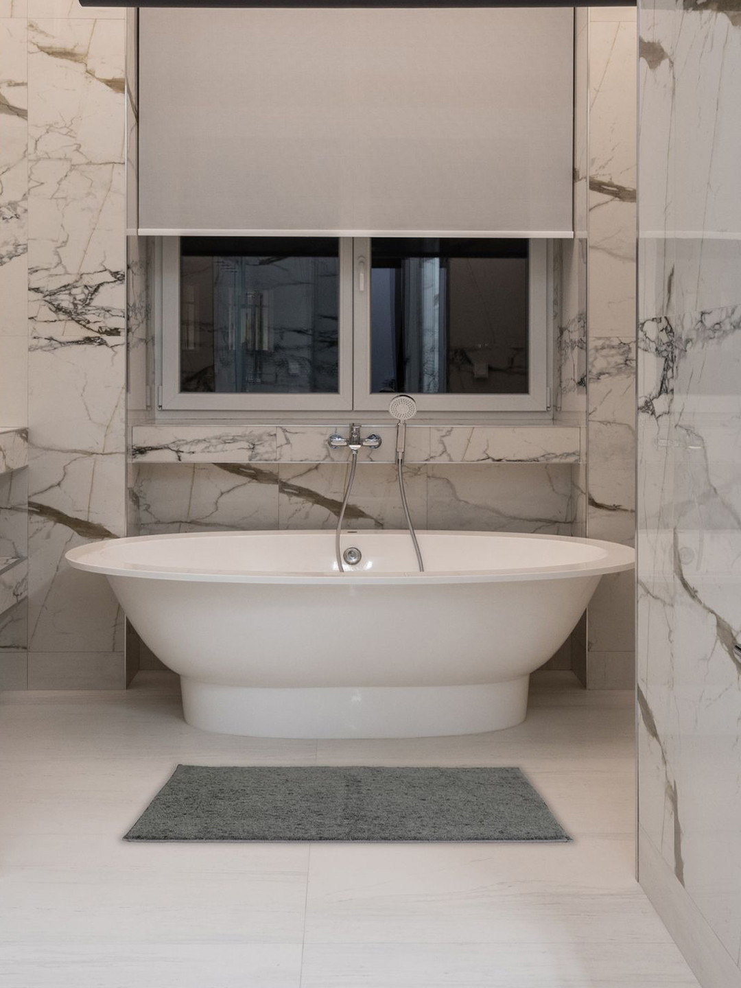 Black gold Grey 2 Pieces Microfibre Bath Rugs