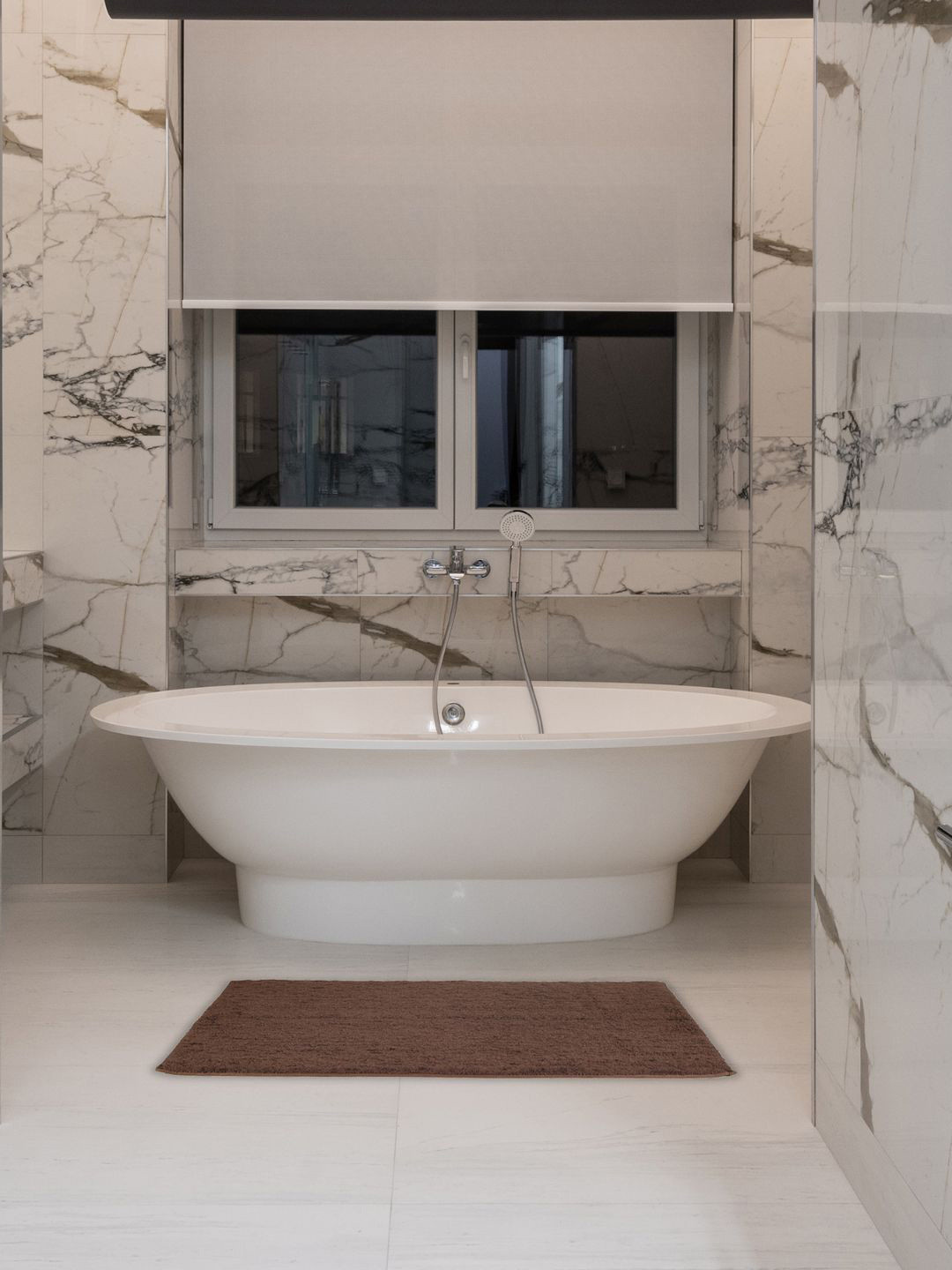 Black gold Brown 450 GSM Microfiber Anti-Skid Bath Rug