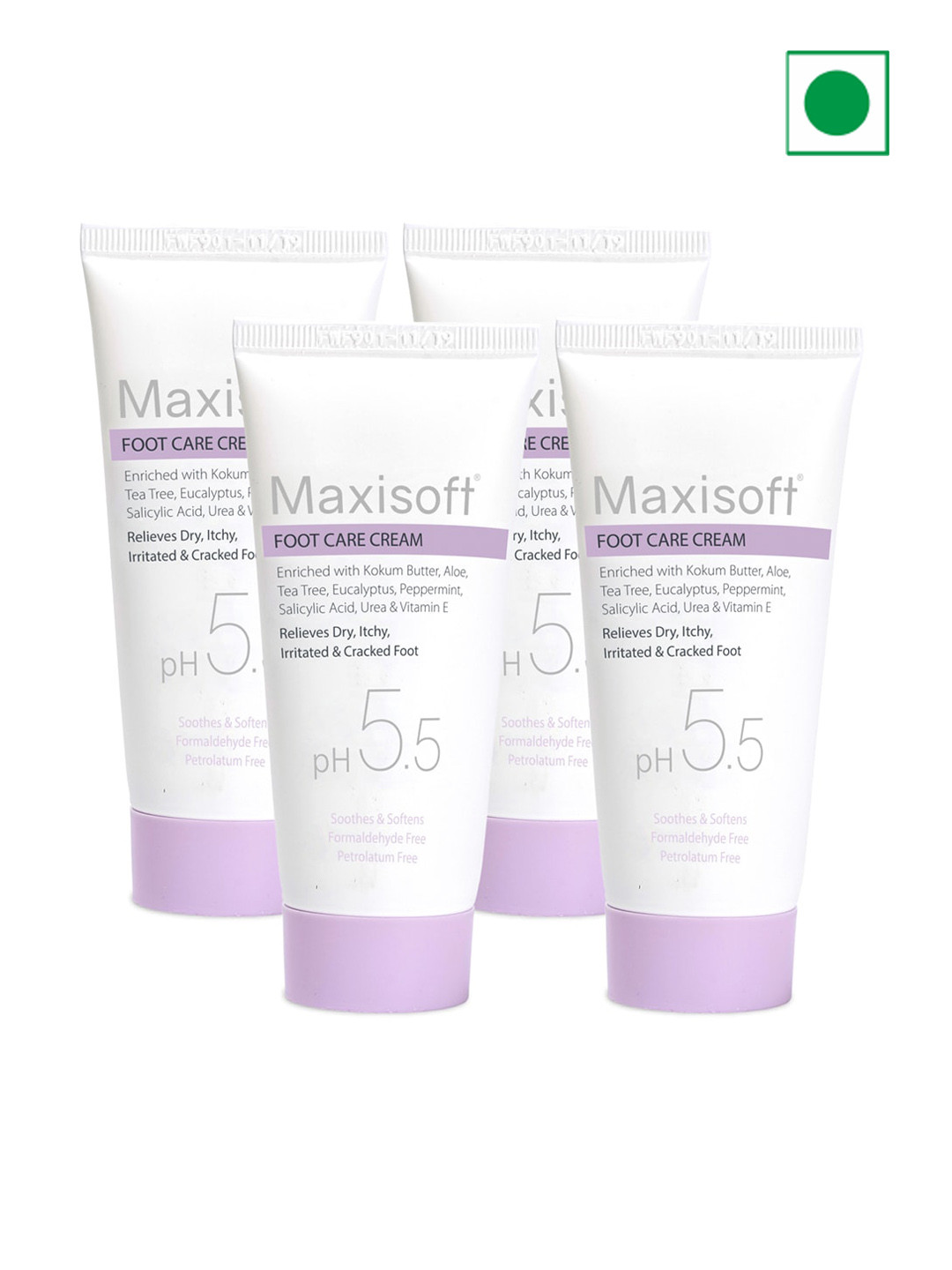 Maxisoft Set Of 4 Foot Care Cream 60g Each