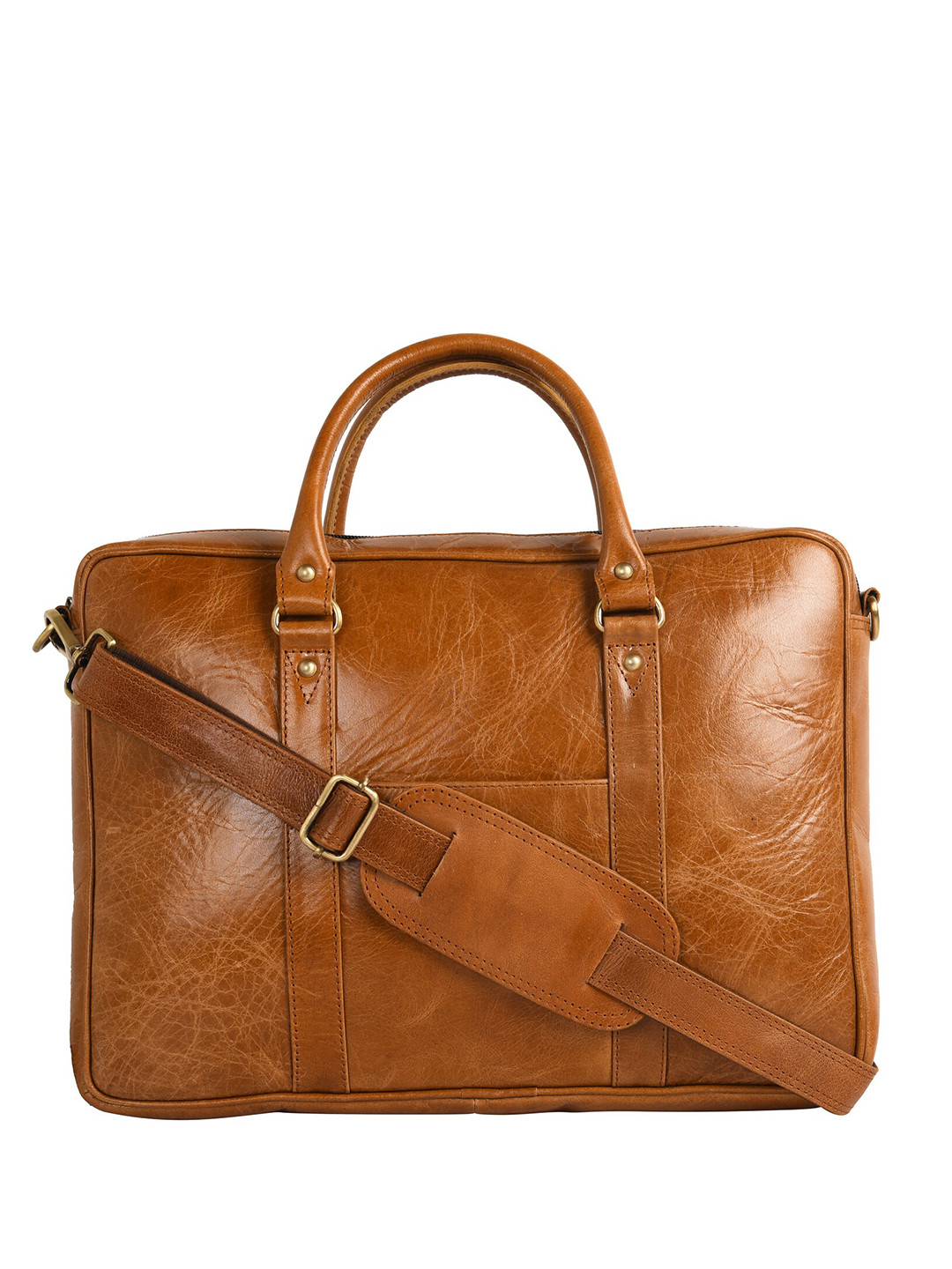 ARDAN Unisex Leather Laptop Bag - Up to 16 Inch