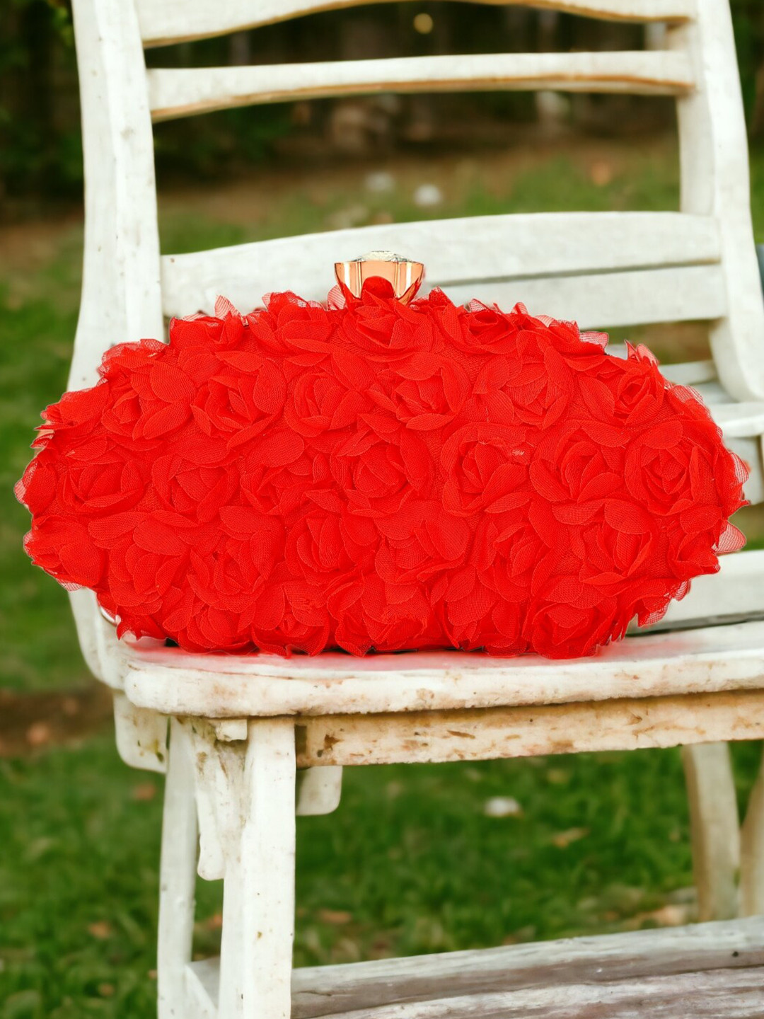 Toobacraft Embellished Box Clutch