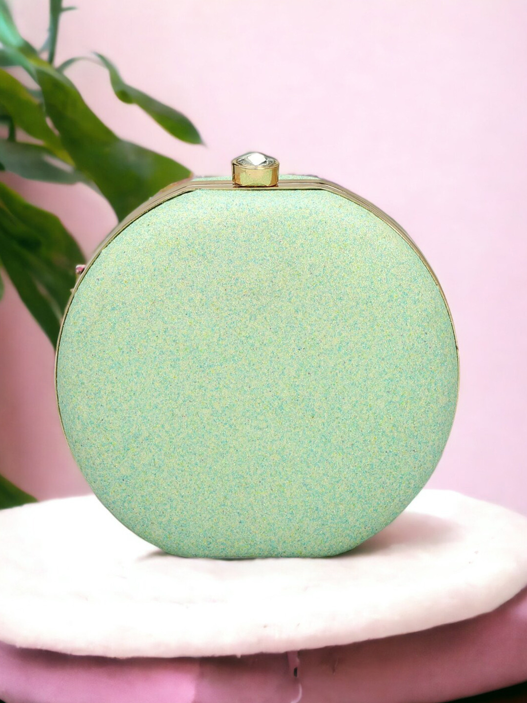 Toobacraft Embellished Box Clutch