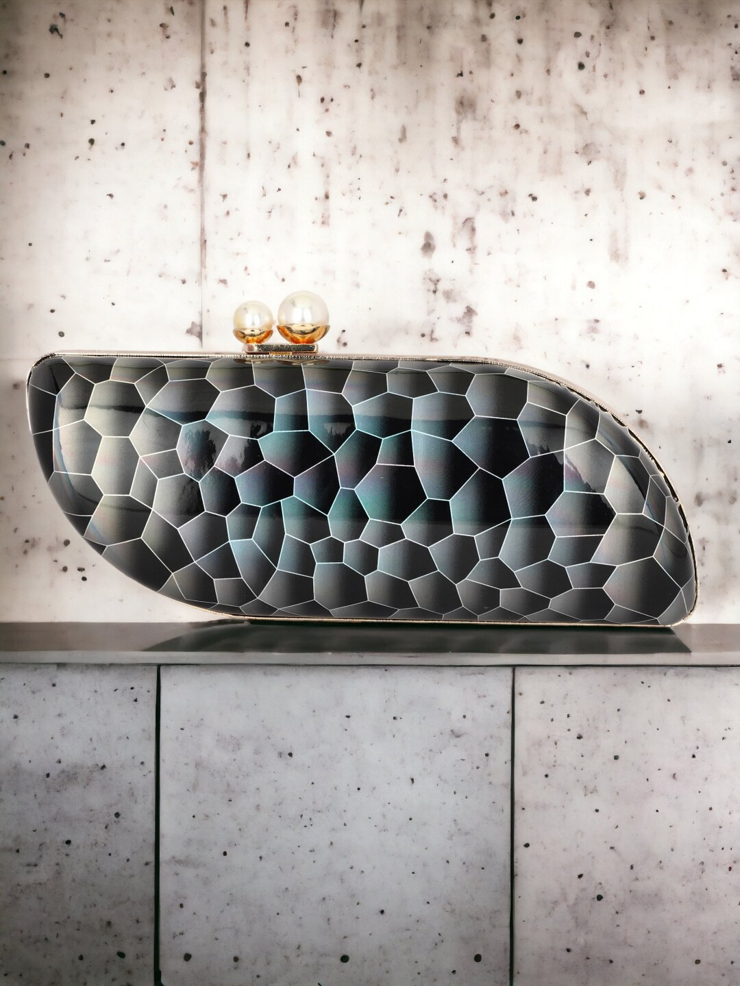 Toobacraft Printed Box Clutch