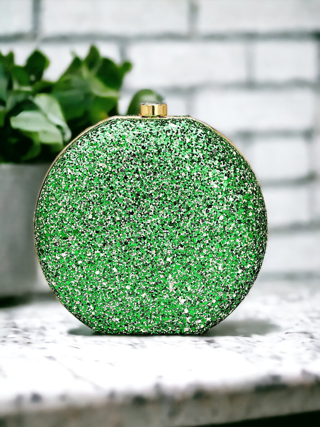 Toobacraft Embellished Box Clutch