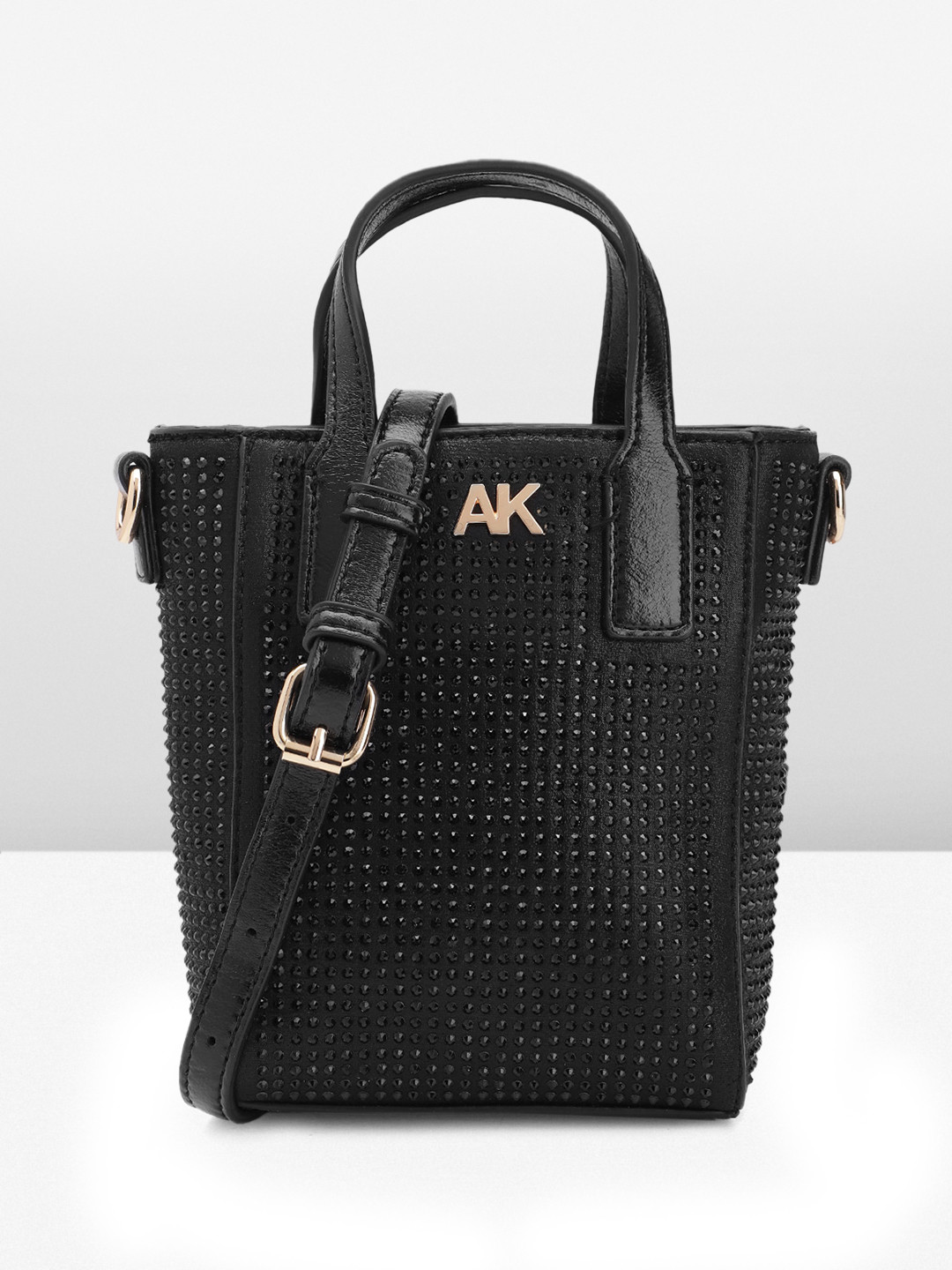 ANNE KLEIN Embellished Structured Party Sling Bag