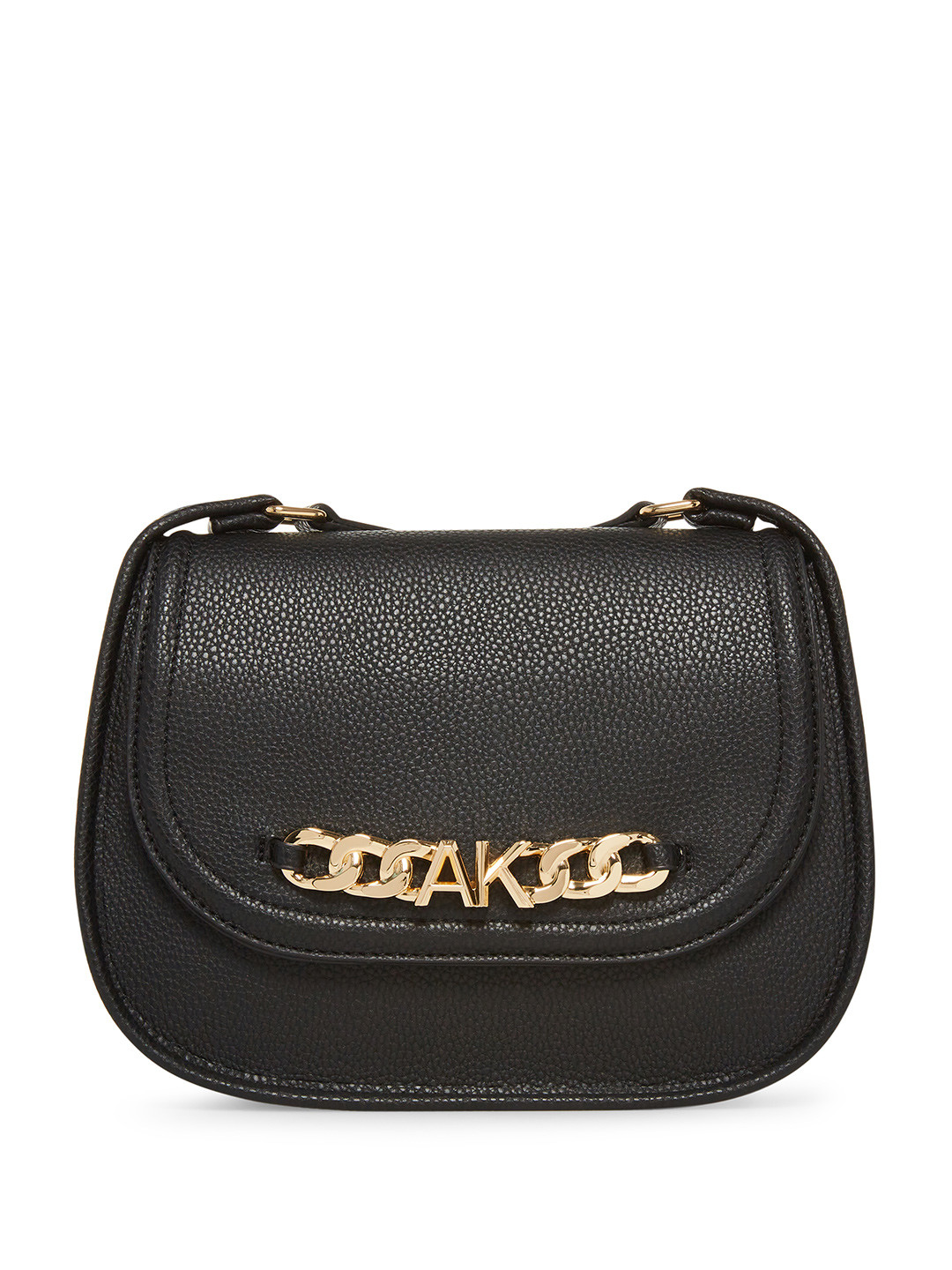 ANNE KLEIN Brand Logo Embellished Structured Sling Bag