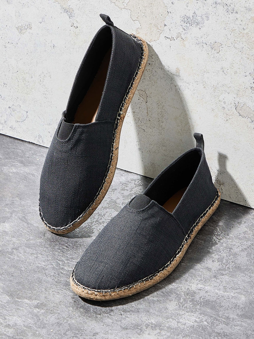 Buy Styli Men Chambray Canvas Espadrille Casual Shoes Casual Shoes for Men 24749618 Myntra