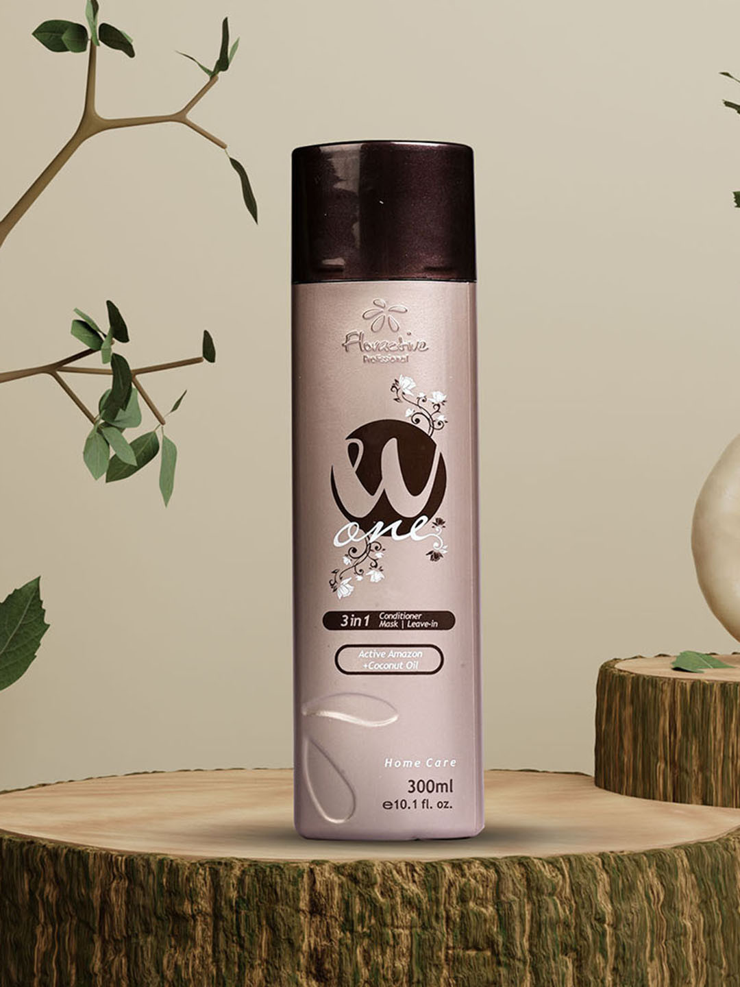 FLORACTIVE PROFISSIONAL  W One 3-In-1 Conditioner with Active Amazon & Coconut Oil - 300ml