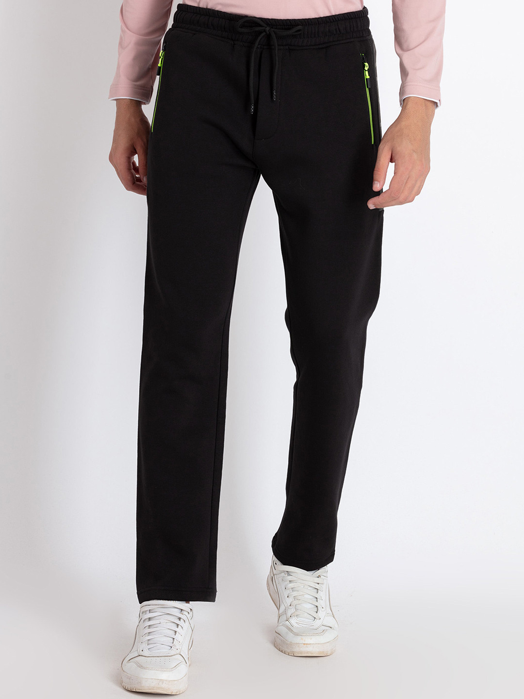 Status Quo Men Cut & Sew Mid Rise Track Pants