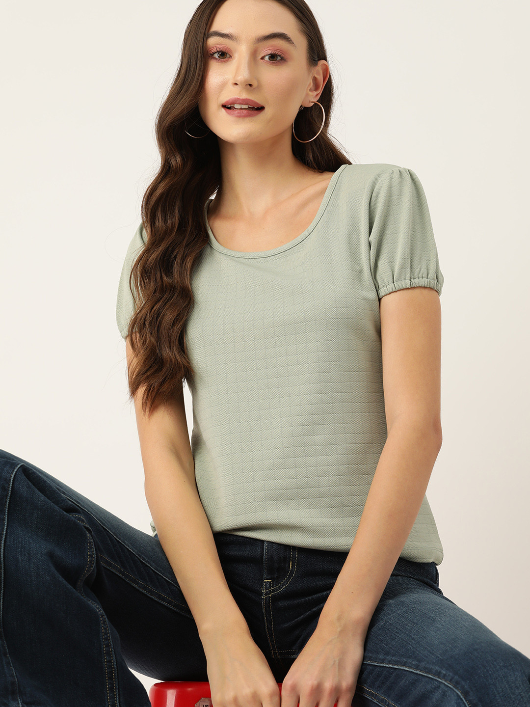 DressBerry Checked Top