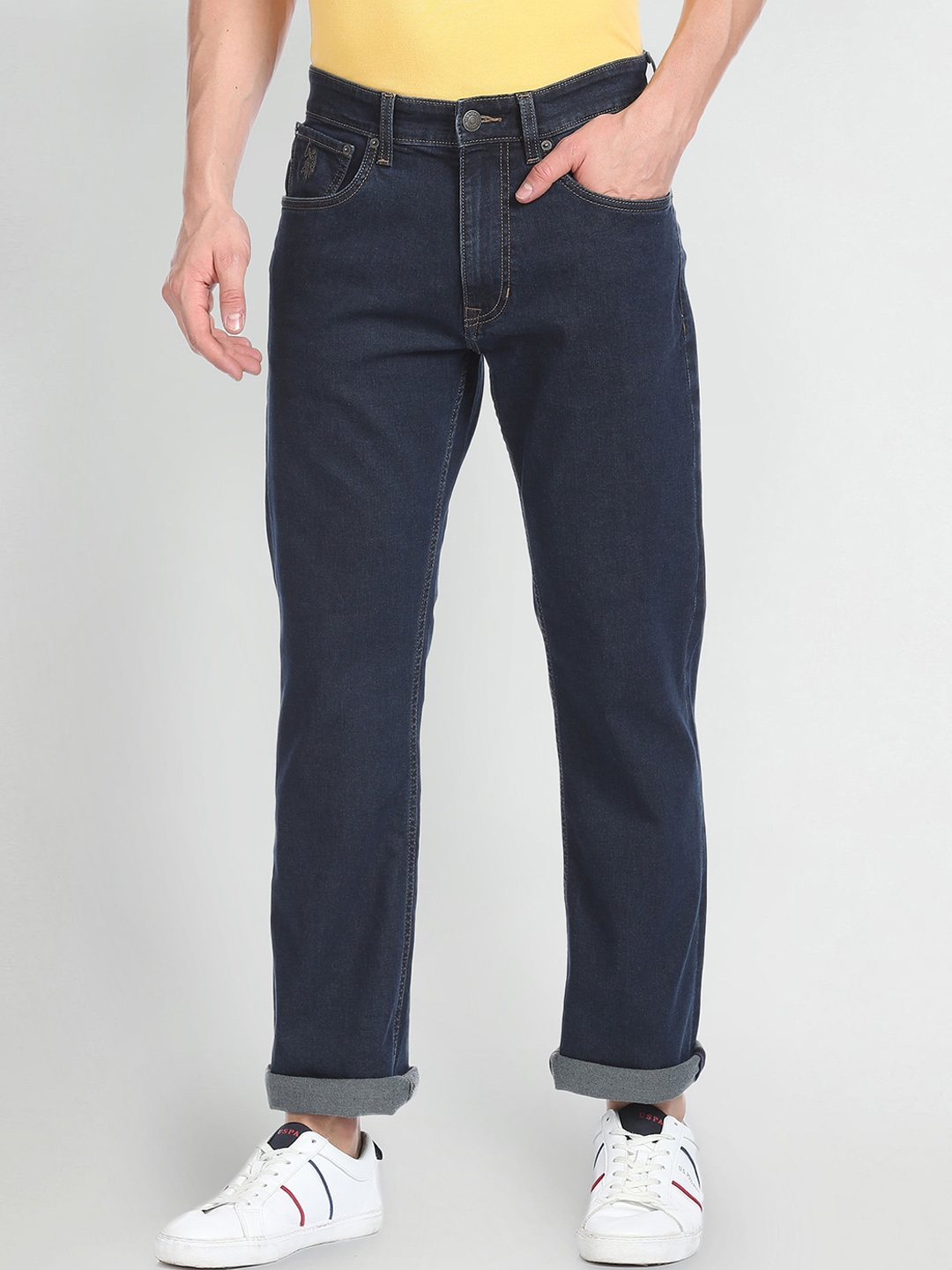 Us polo hot sale jeans myntra