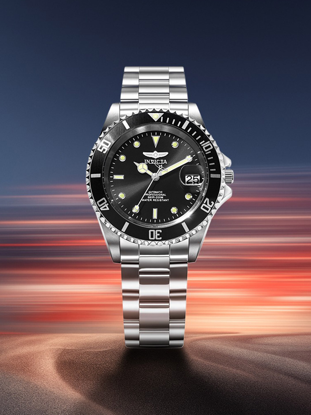 Invicta Men Pro Diver Automatic Black Dial Analog Watch 8926OB