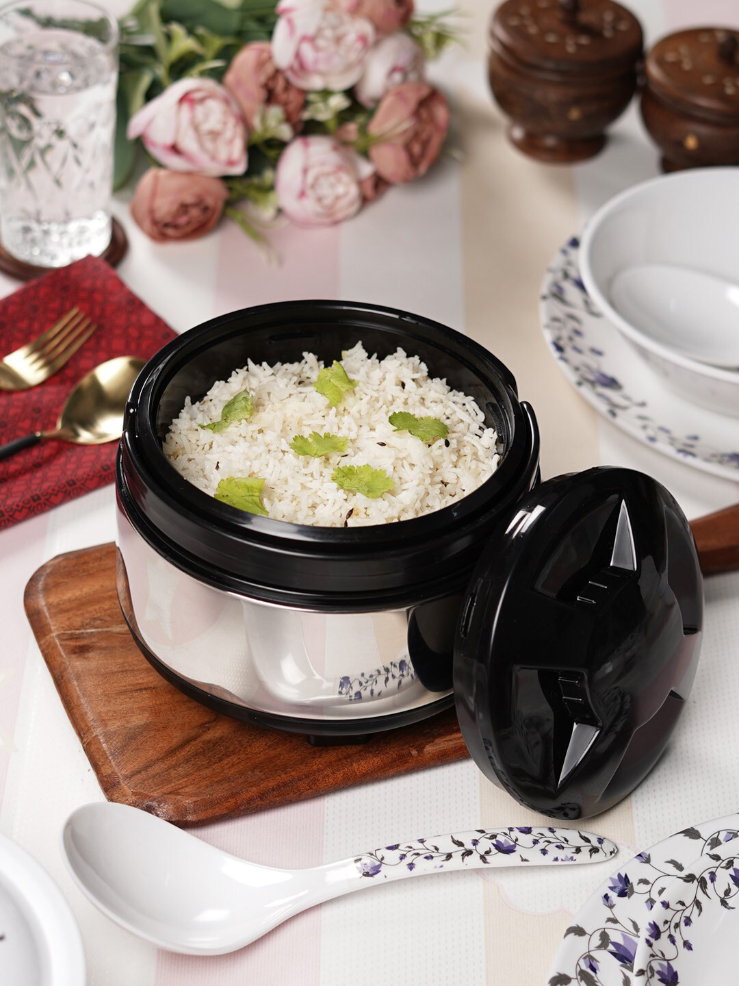 CDI Stainless Steel Inner And Outer Body Insulated Casserole 1.2L