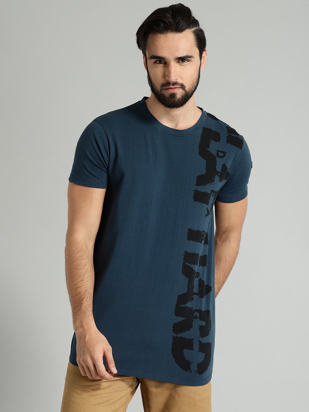 Cotton longline t shirt