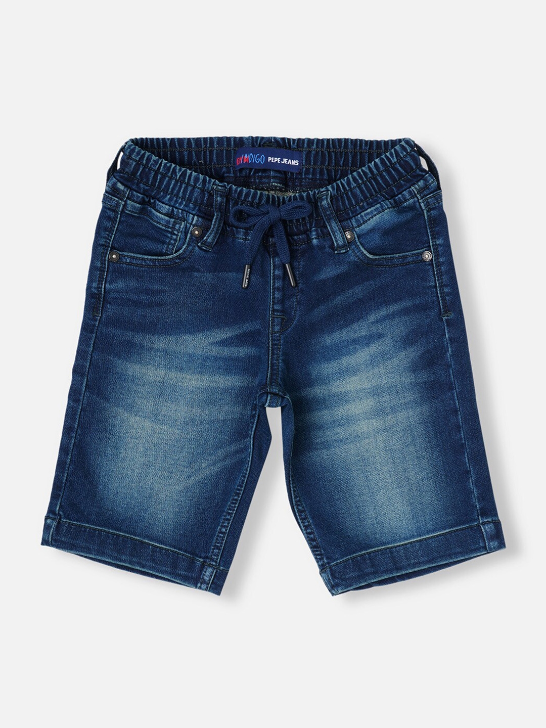 Buy Pepe Jeans Boys Mid Rise Slim Fit Washed Stretchable Denim Shorts Shorts for Boys 24759424 Myntra