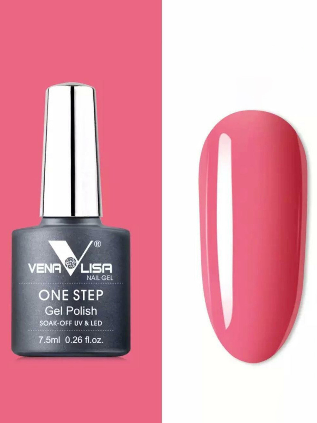 VENALISA One Step High-Gloss Soak-Off UV & LED Gel Nail Polish 7.5ml - Shade 982