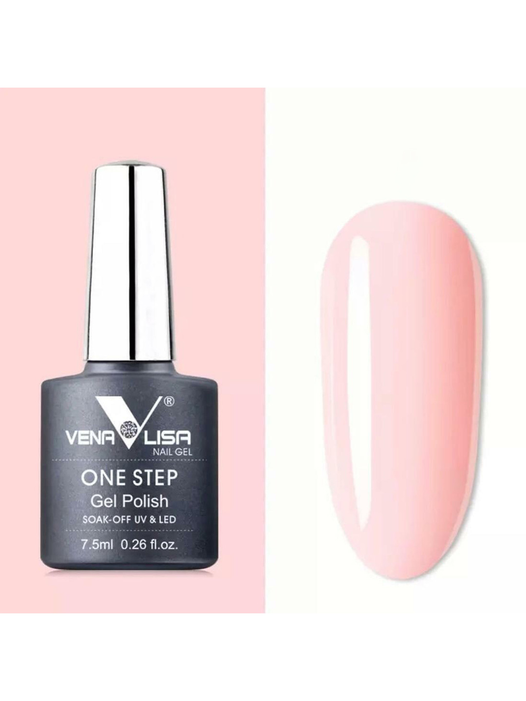 VENALISA One Step High-Gloss Soak-Off UV & LED Gel Nail Polish 7.5ml - Shade 967