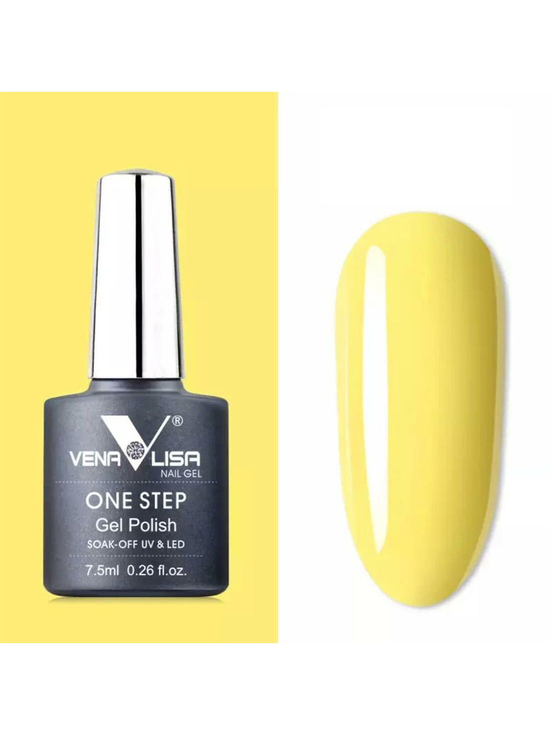 VENALISA One Step High-Gloss Soak-Off UV & LED Gel Nail Polish 7.5ml - Shade 988