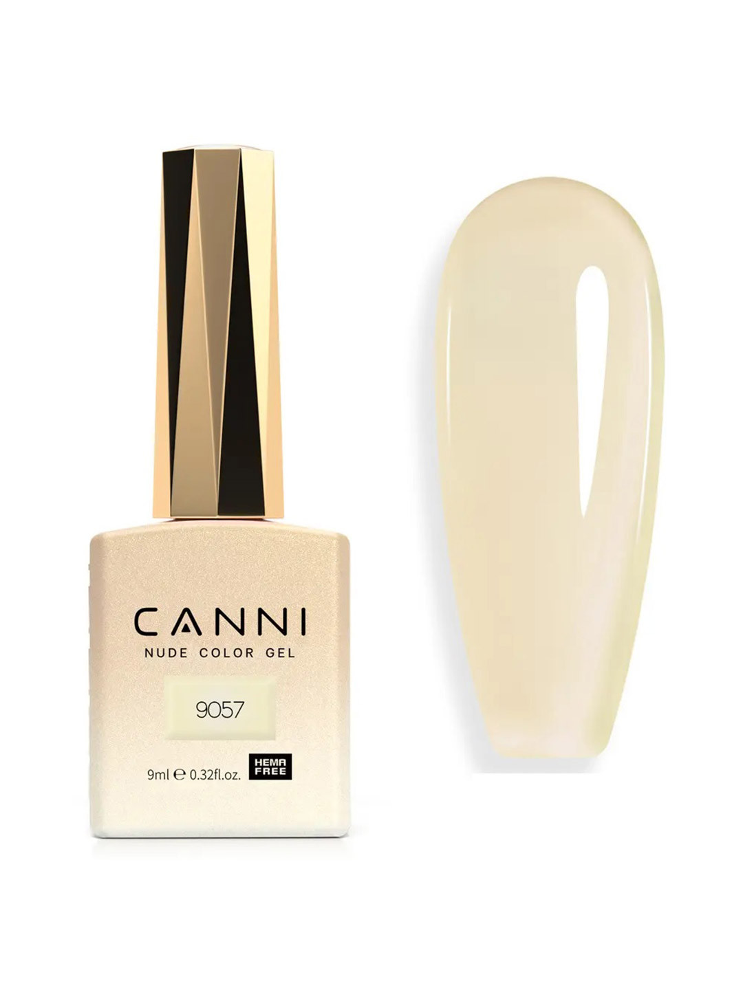 CANNI UV LED Soak Off Hema Free Nail Gel Polish 9ml - 9057