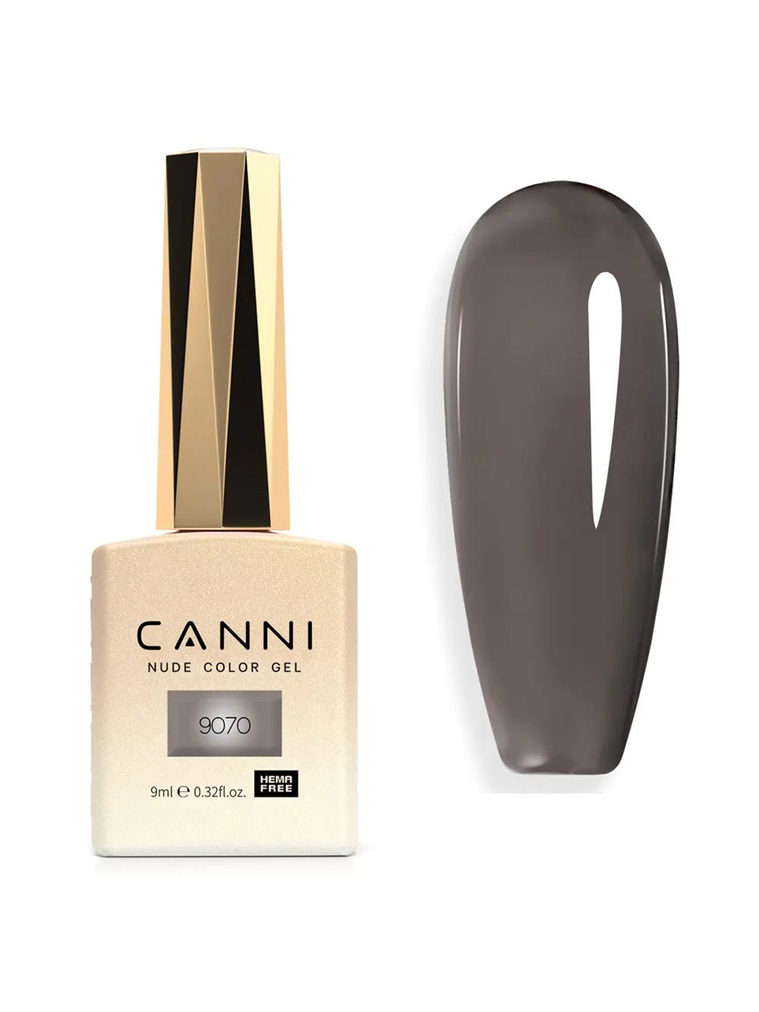 CANNI UV LED Soak Off Hema Free Nail Gel Polish 9ml - 9070