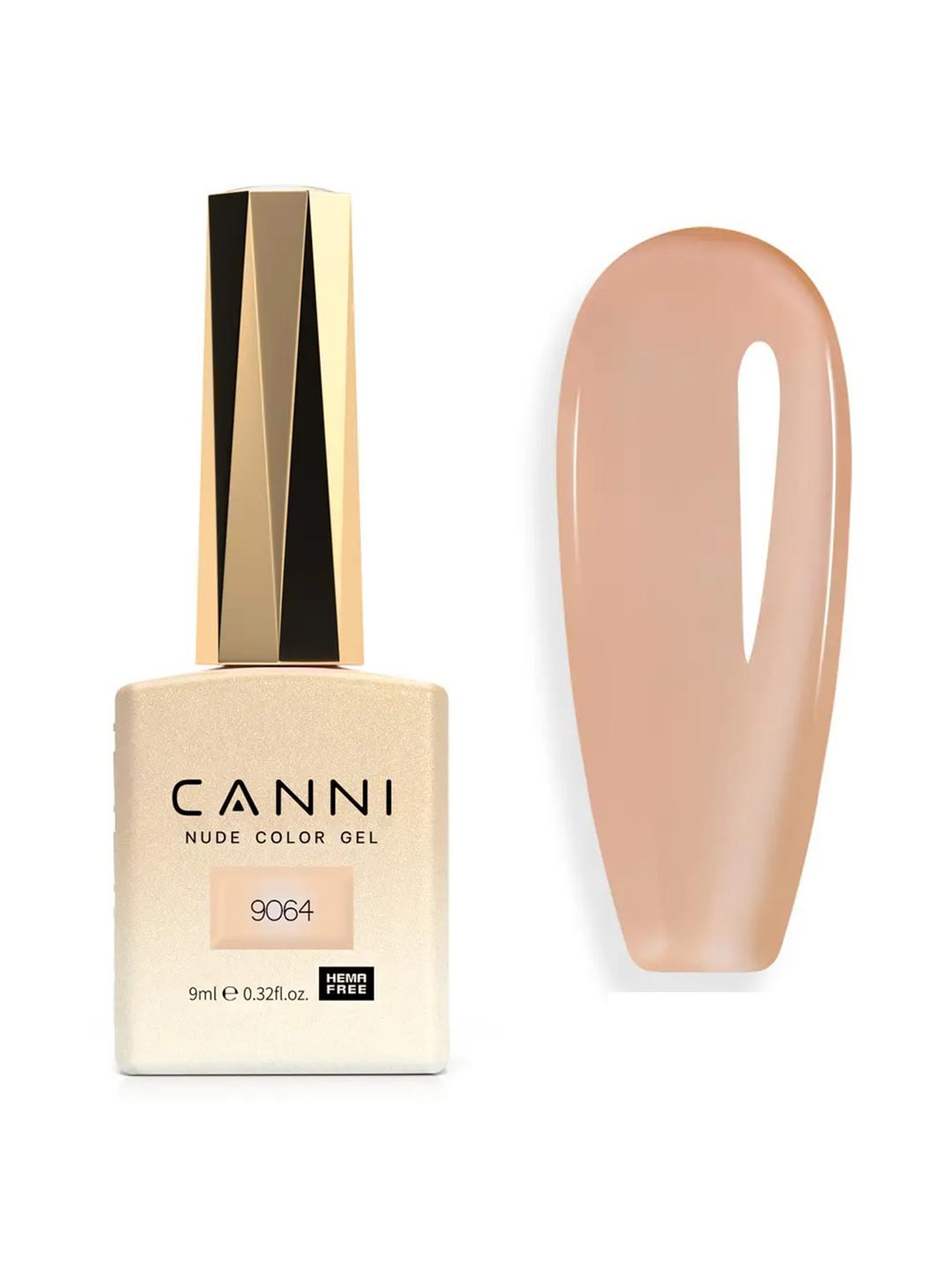CANNI UV LED Soak Off Hema Free Nail Gel Polish 9ml - 9064