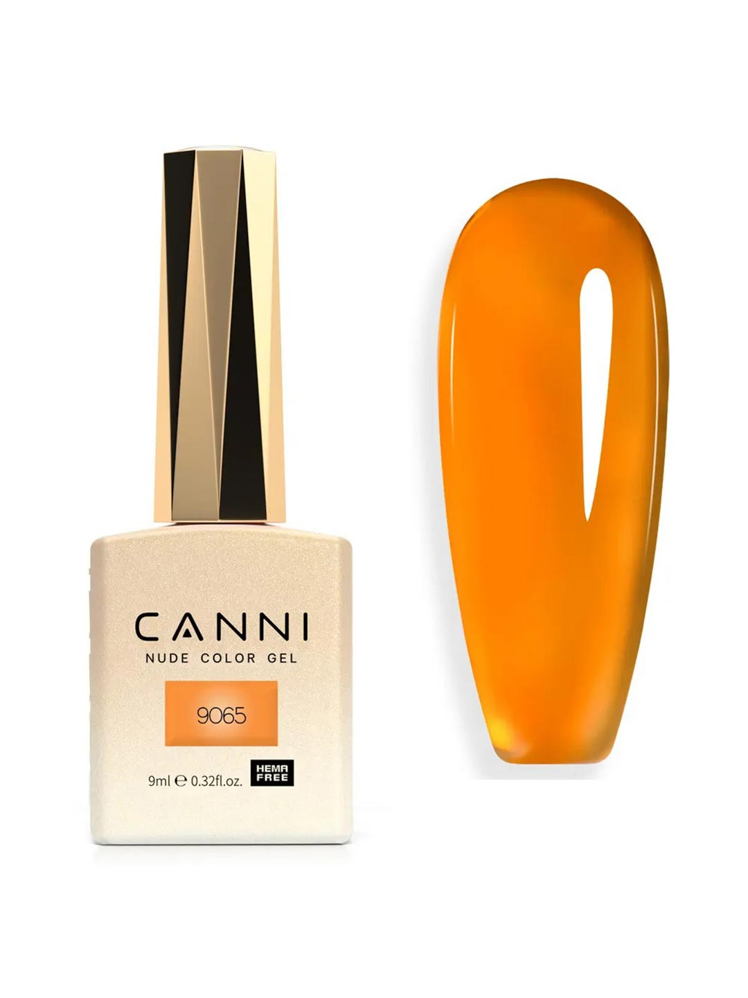 CANNI UV LED Soak Off Hema Free Nail Gel Polish 9ml - 9065