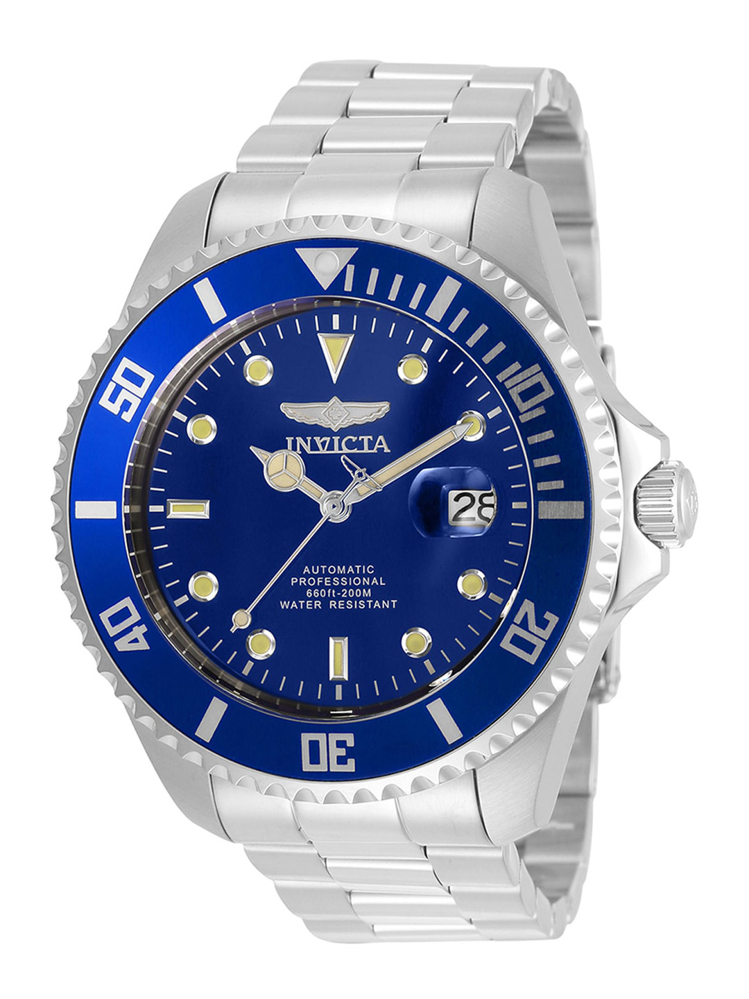 Invicta Men Pro Diver Automatic Blue Dial Analog Watch 35718