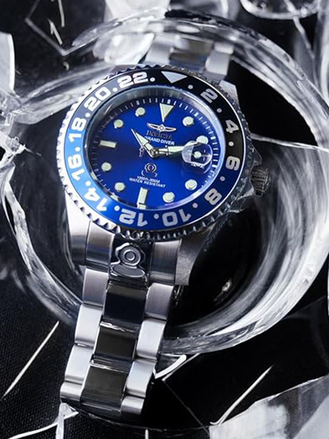 Invicta Pro Diver Men Stainless Steel Automatic Motion Powered Analogue Watch 21865