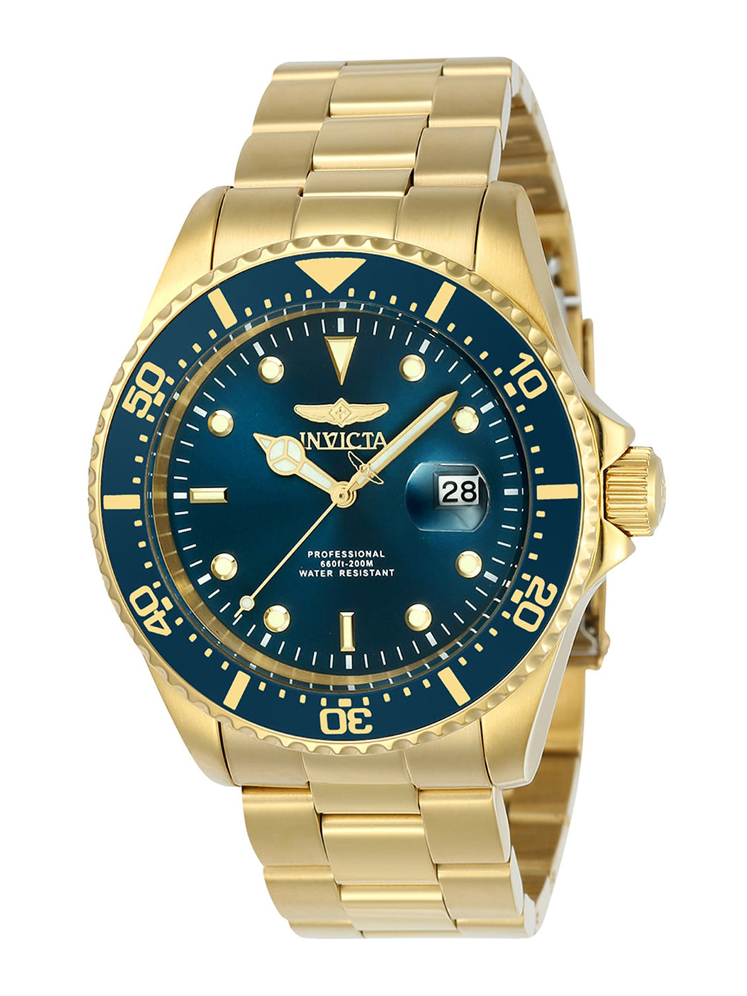 Invicta Men Stainless Steel Bracelet Style Straps Motion Powered Analogue Watch