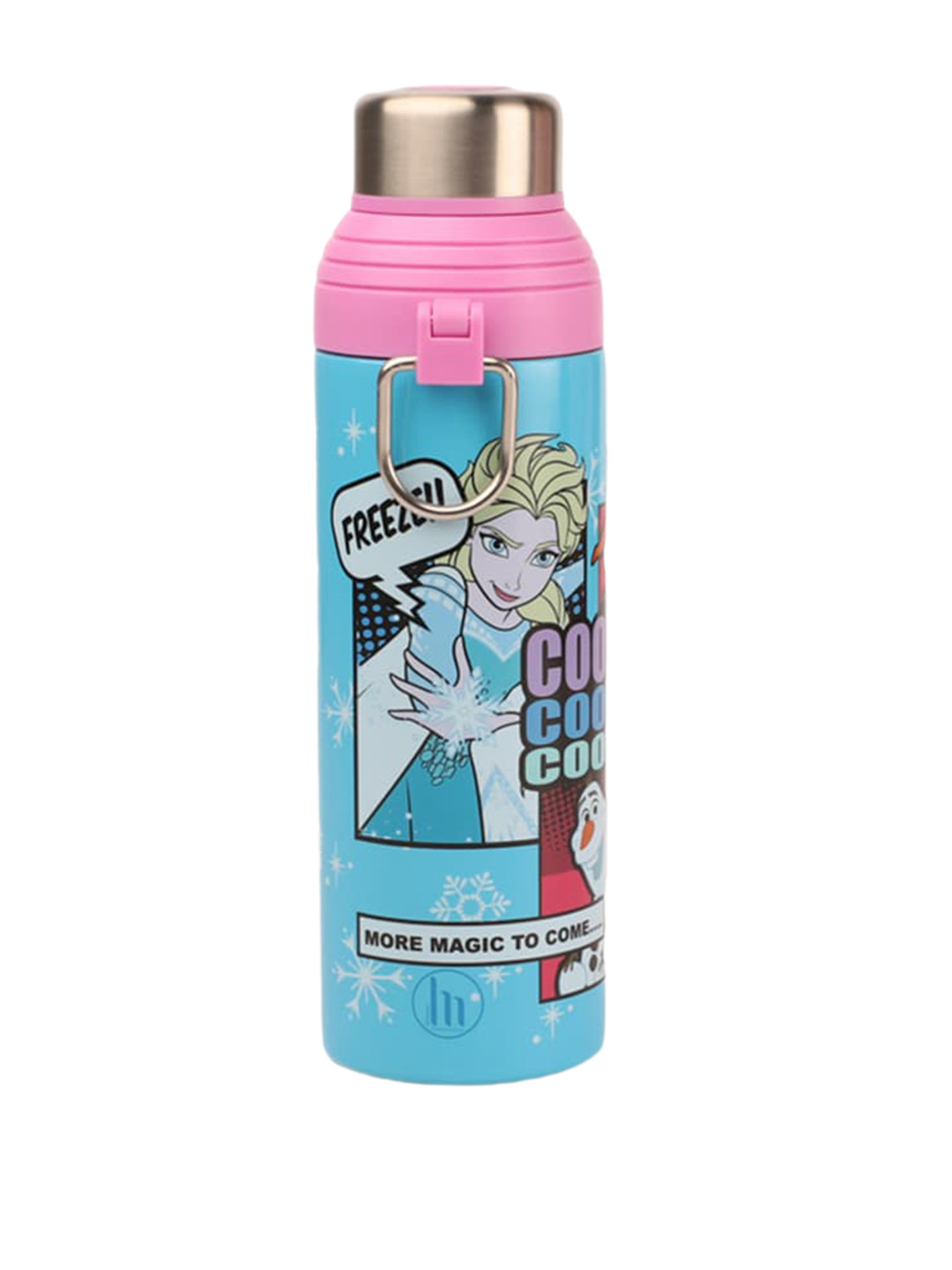 Disney Blue Cartoon Characters Stainless Steel Double Wall Vacuum Water Bottle - 500ml