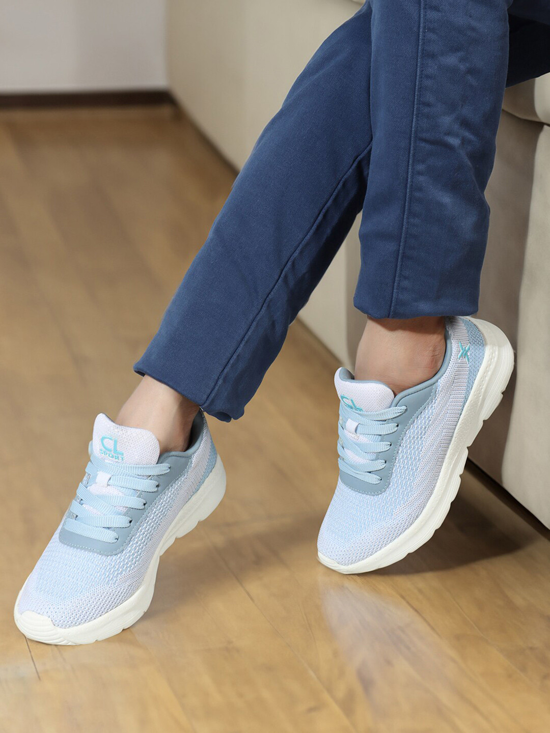 Carlton London sports Women Flyknit Mesh Jogging Shoes