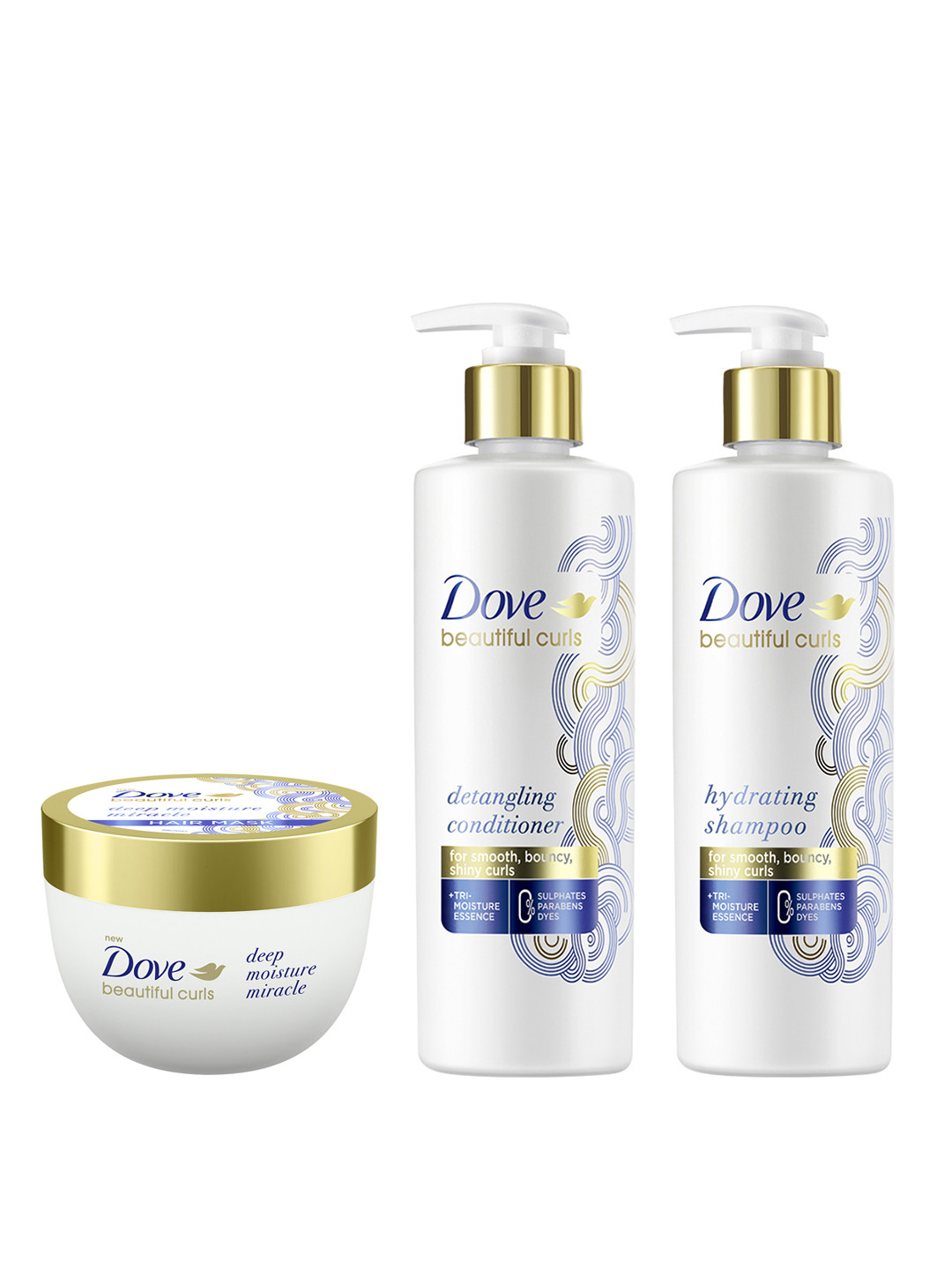 Dove Beautiful Curls Hair Care Combo