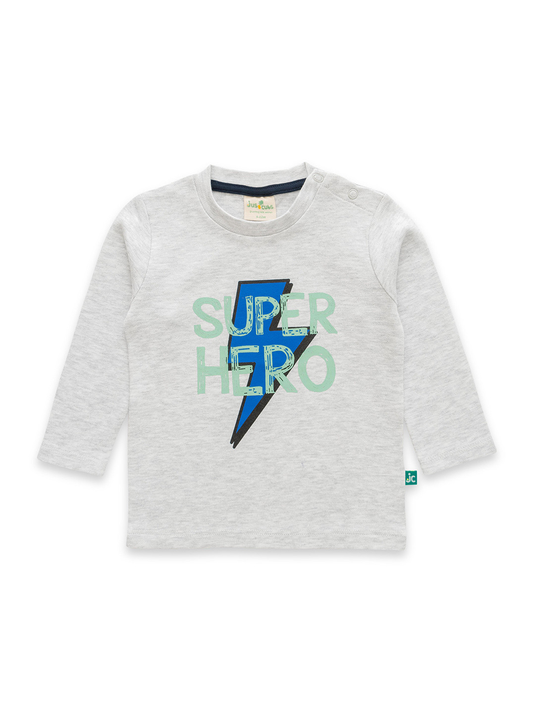 JusCubs Infant Boys Super Hero Printed Cotton T-shirt