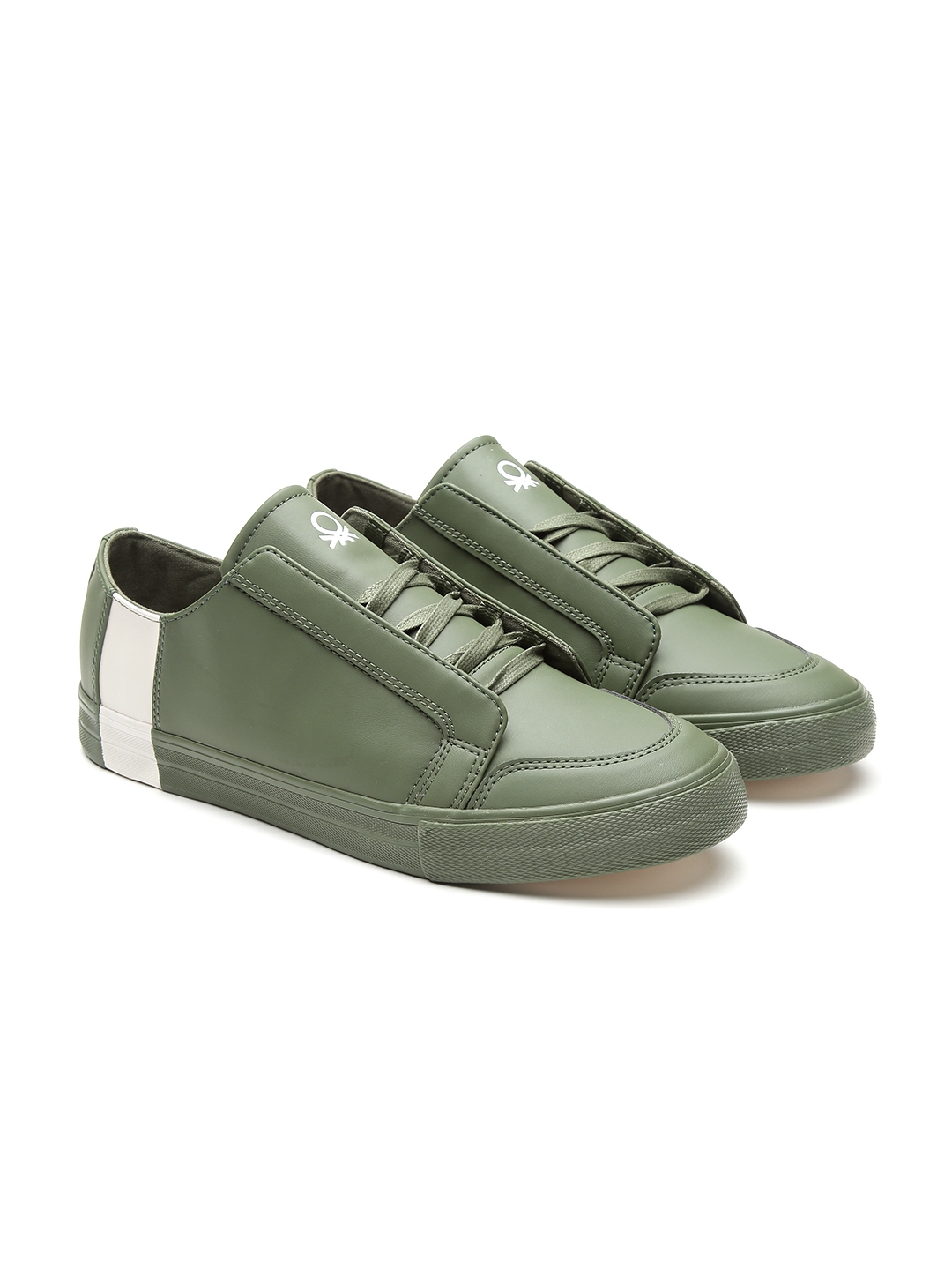 United colors of shop benetton olive sneakers