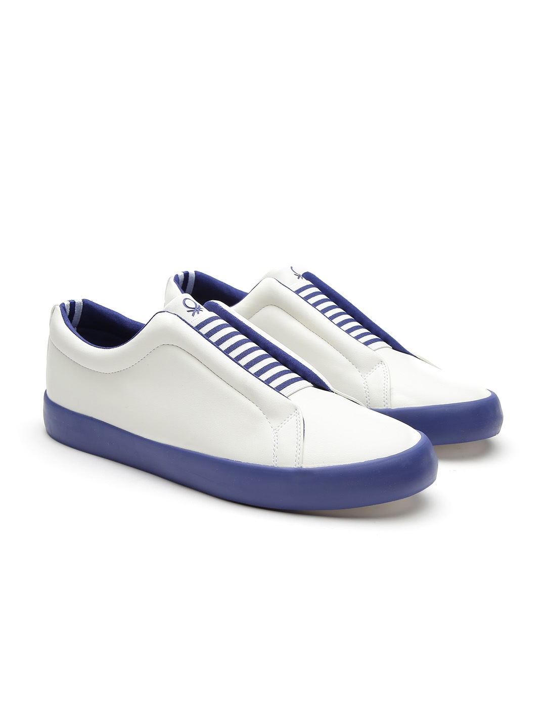 Buy United Colors Of Benetton Men White Sneakers Casual Shoes