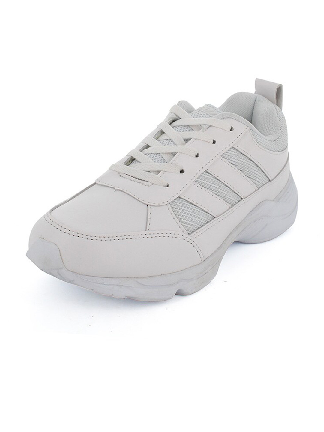 Sparx Textured Lace-Up Shoes
