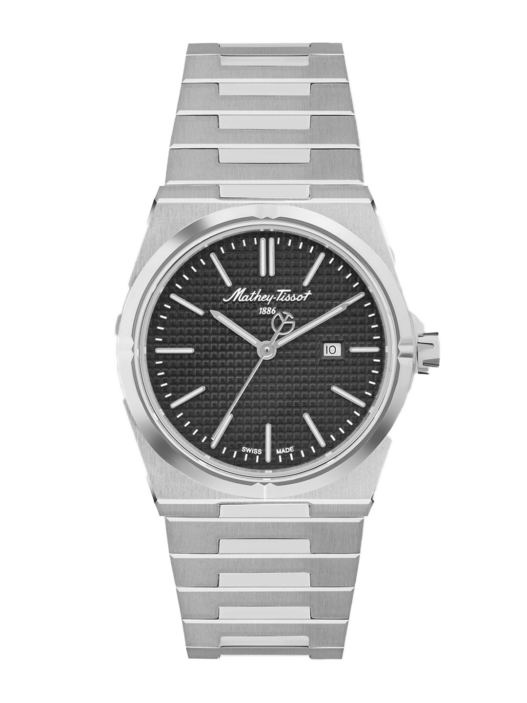 Mathey-Tissot Women Swiss Made Black Dial Quartz Watch D117AN