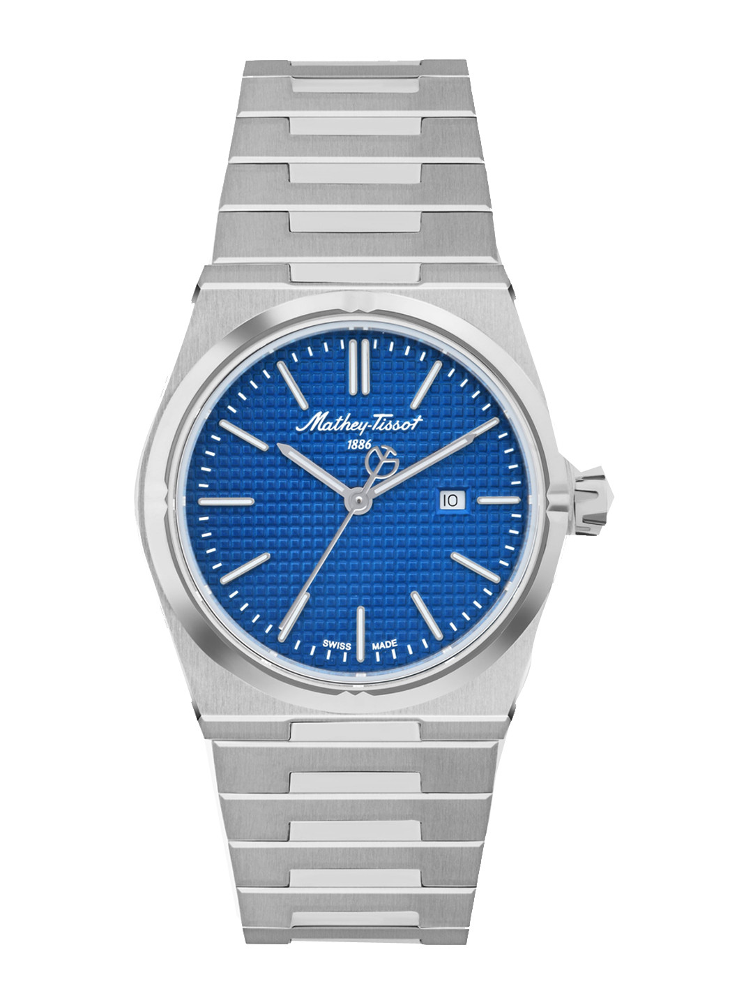 Mathey-Tissot Swiss Made Women Stainless Steel Analogue Watch D117ABU