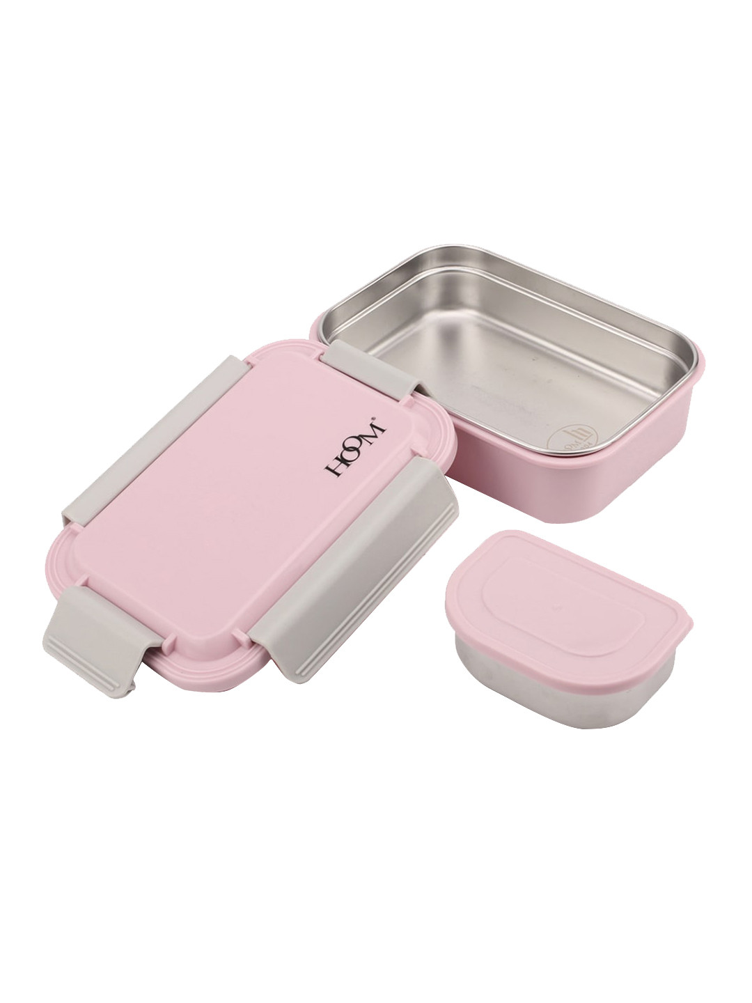 HOOM HMHTLB 023-HM Dishwasher & Microwave Safe 2PC Lunch Box With Spoon & Fork