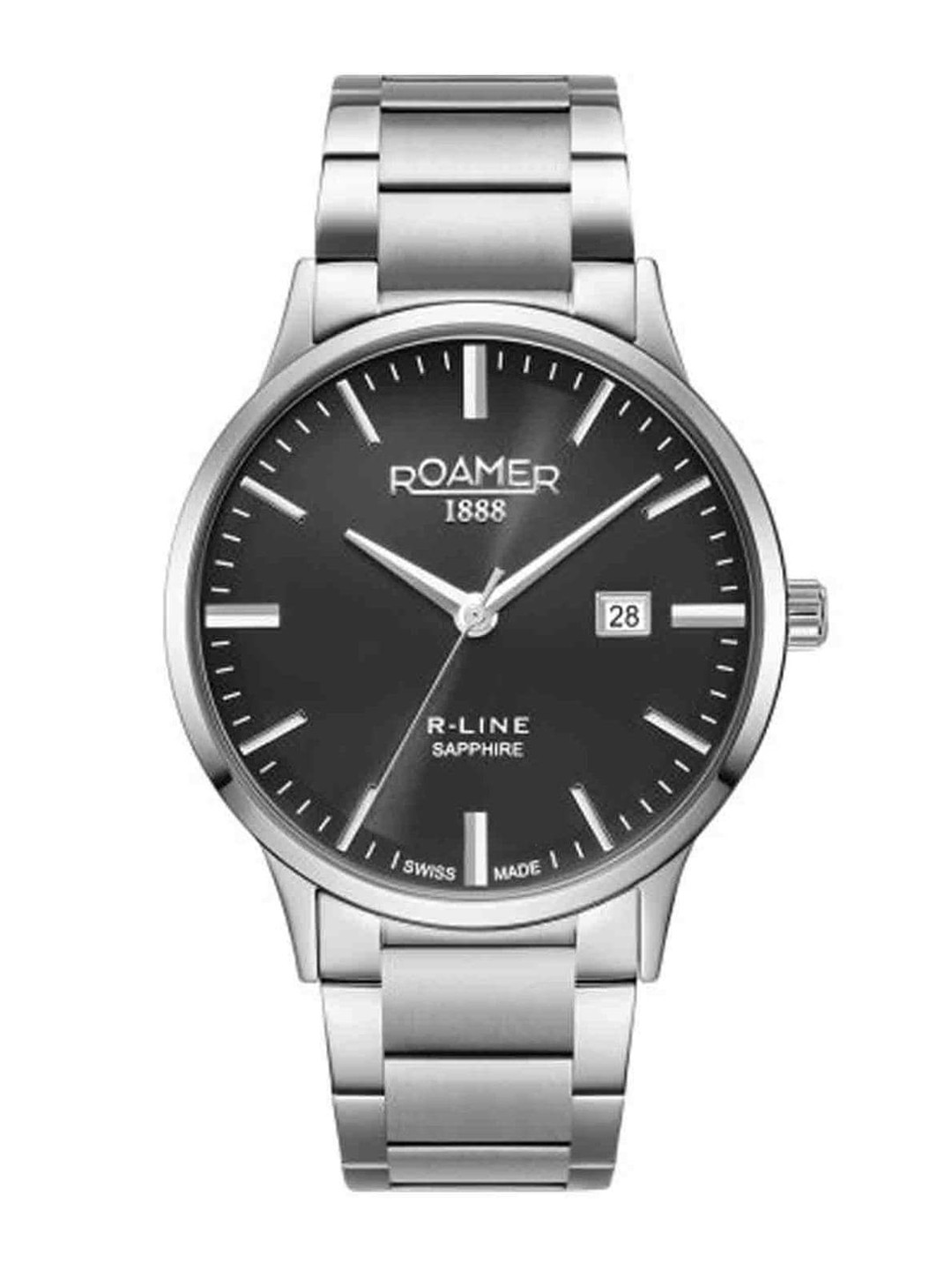 ROAMER Men Dial & Stainless Steel Bracelet Style Straps Analogue Watch 718833 41 55 70