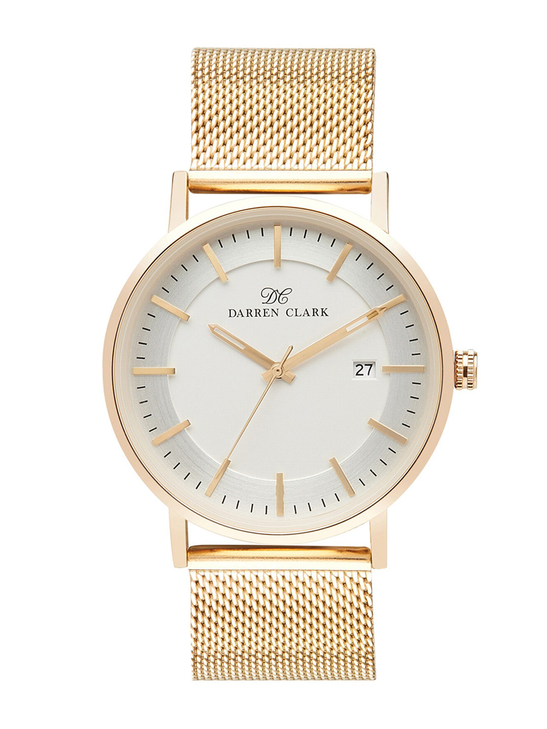 DARREN CLARK Men Bracelet Style Straps Analogue Watch 1004C-E0302