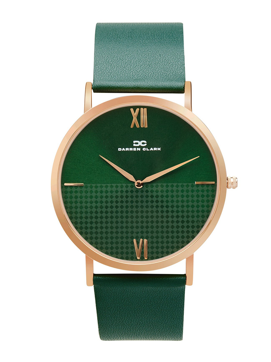 DARREN CLARK Men Leather Straps Analogue Watch 1005L-L0314