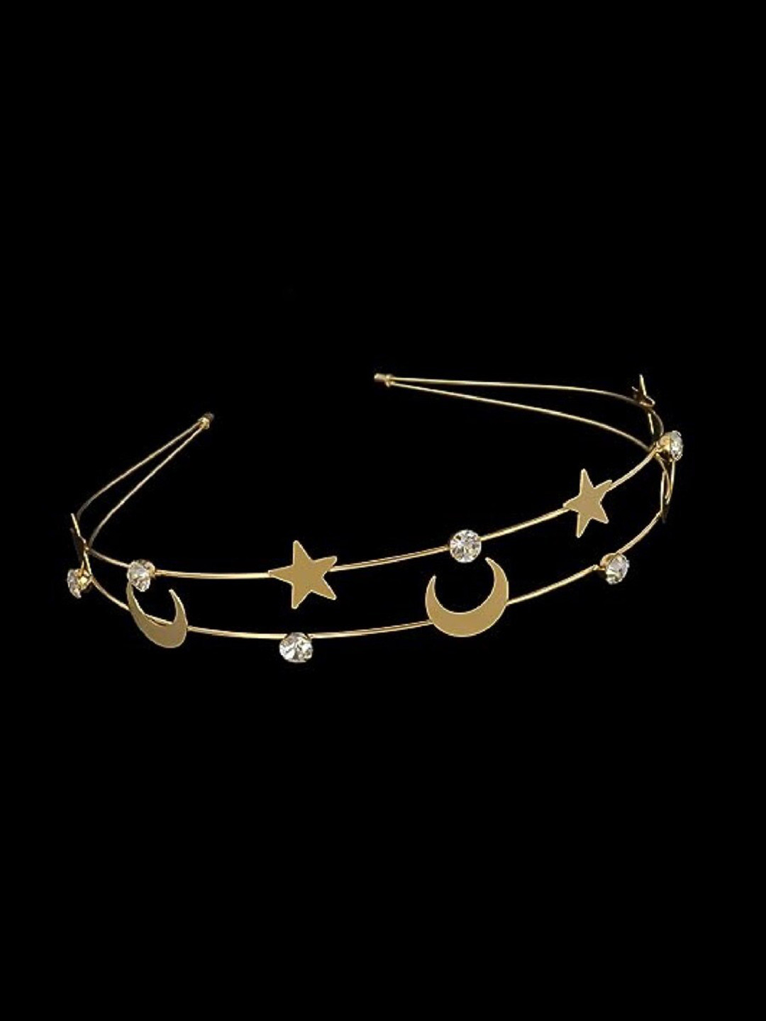EL REGALO Star & Moon Embellished Hairband