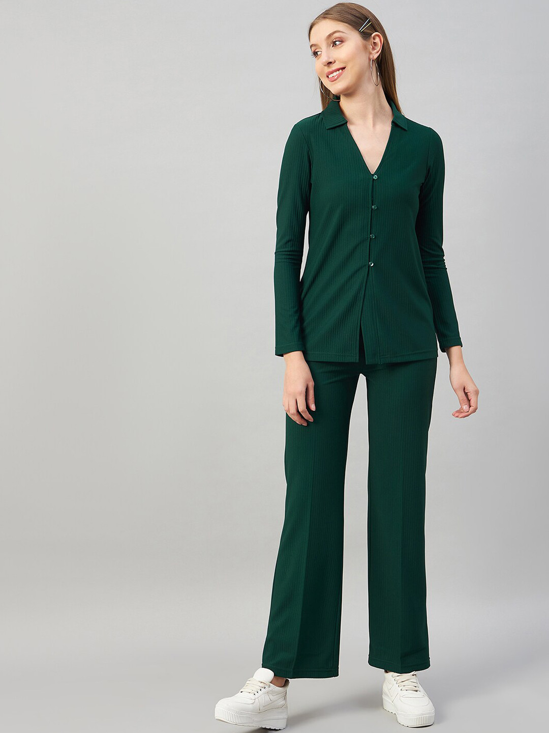Chemistry Shirt With Flared Trouser