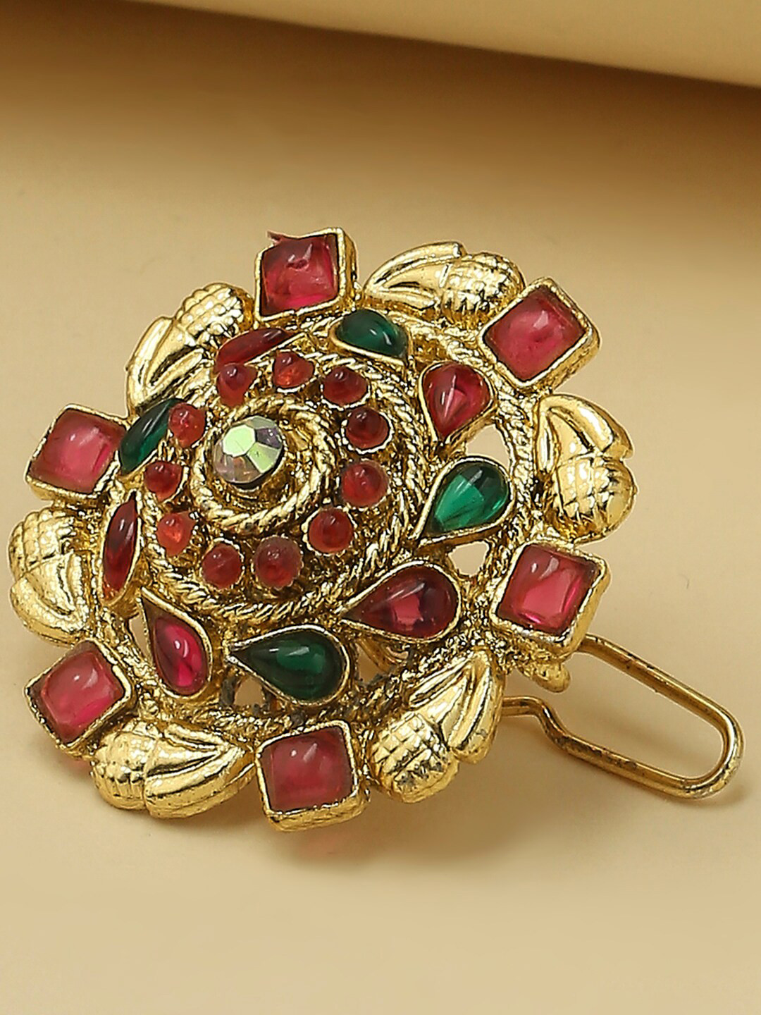 OOMPH Stone Studded Bun Pin