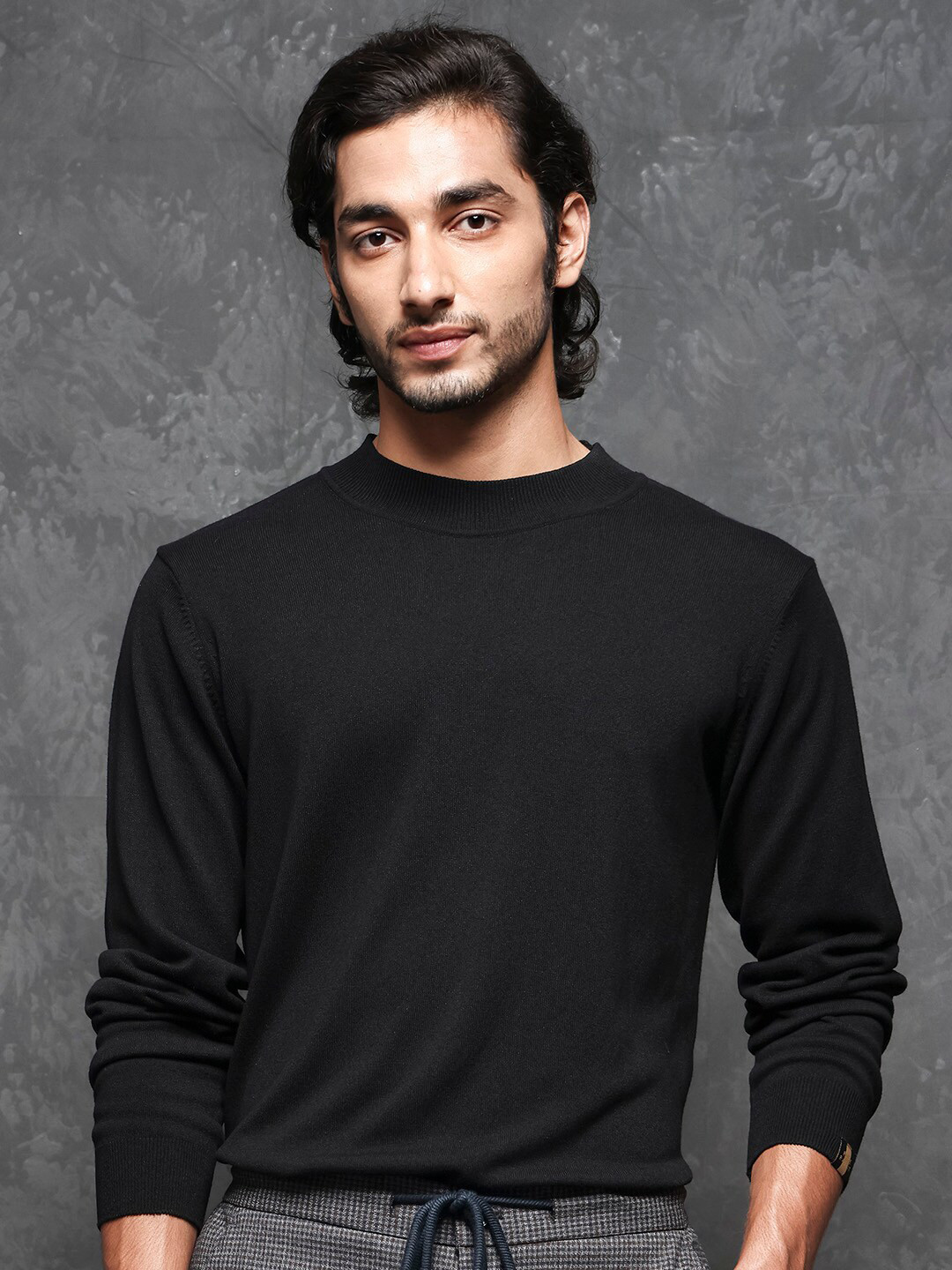 RARE RABBIT Men Alfo 1 Round Neck Sweater