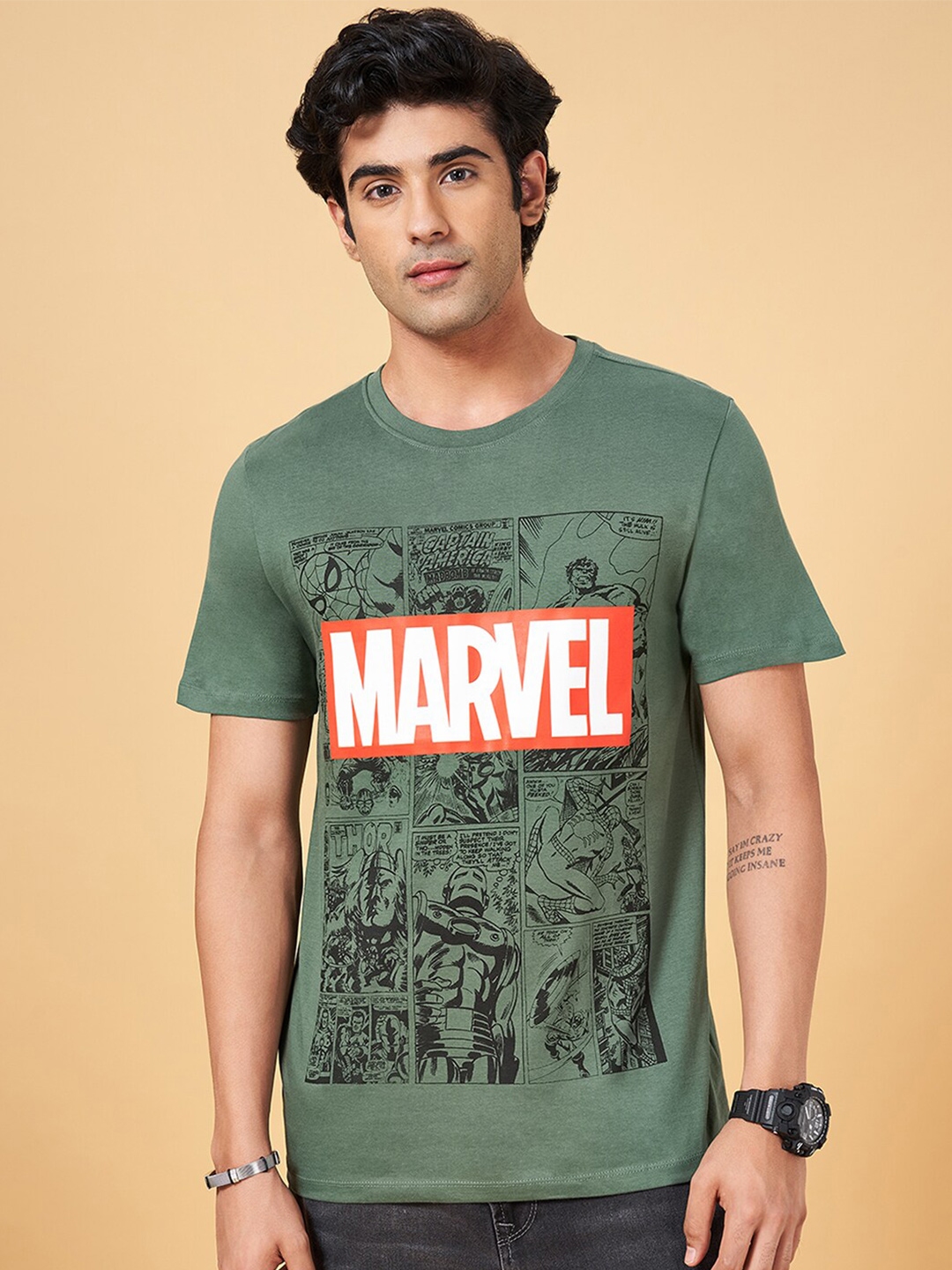 Marvel t shirts myntra hot sale