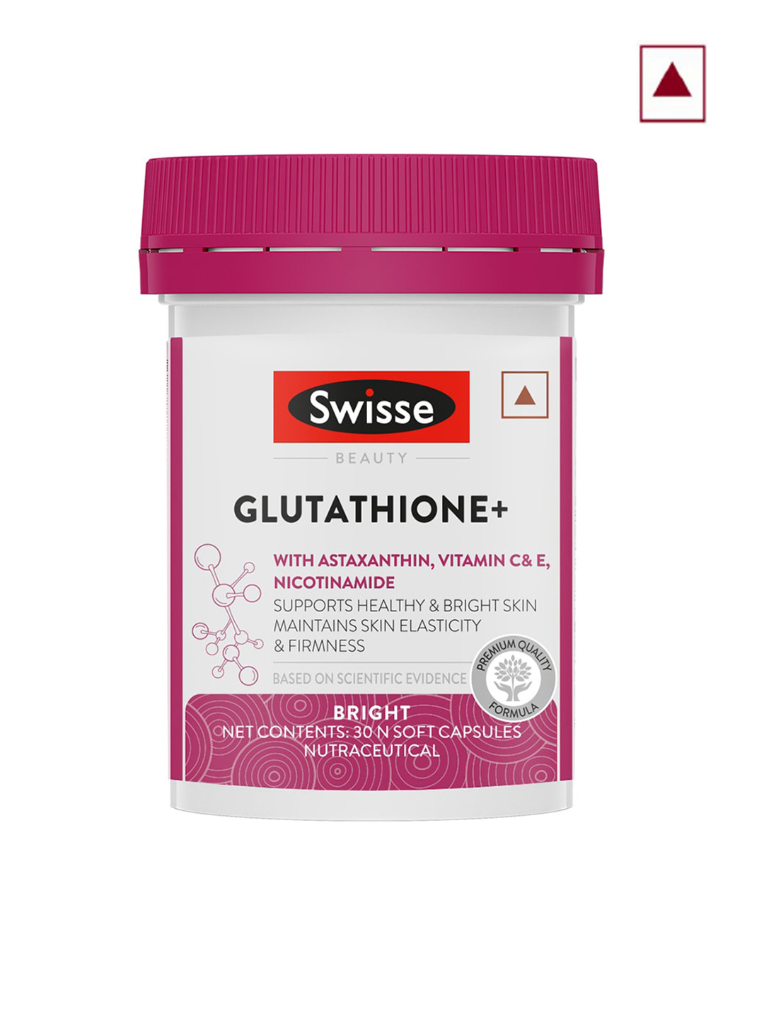 Swisse Glutathione+ Capsules with Vitamin C & E - 30 Capsules