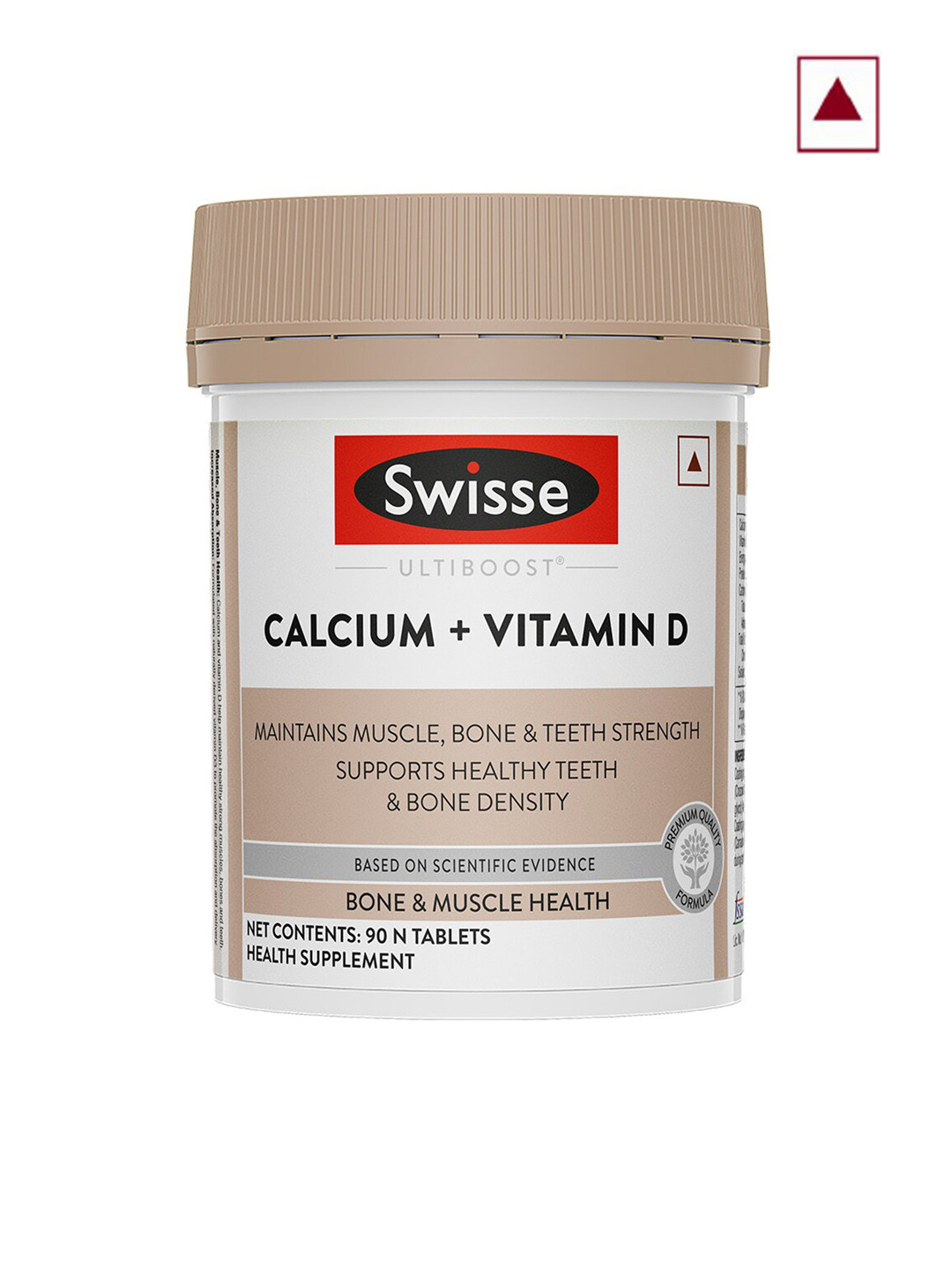 Swisse Ultiboost Calcium + Vitamin D For Immunity Bones & Muscle Health - 90 Tablets